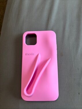 RHODE Pink Silicone iPhone 11 Pro Max Case
